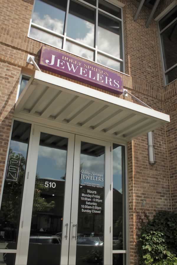 Holly Springs Jewelers Store Entrance