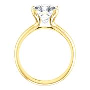 14kt Yellow Solitaire Diamond Engagement Ring Mounting