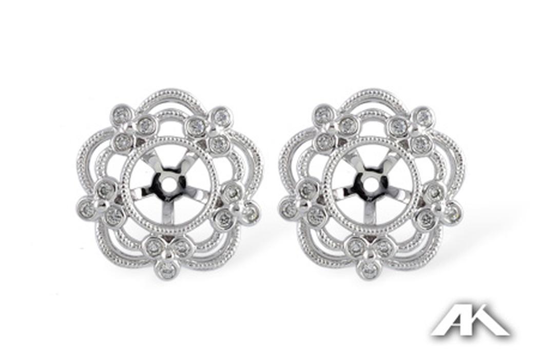 Fl 16ct Diamond Earring Jackets