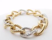 Diamond Link Bracelet 